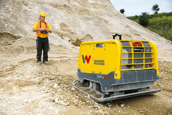 Виброплита реверсивная дизельная Wacker Neuson DPU 110r-Lem 970 (810кг), изображение 3