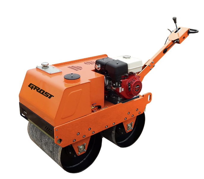 Каток ручной бензиновый GROST VR500S (595 кг), изображение 2